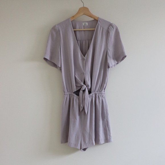 Aritzia - Wilfred Mauve Romper - Size Small - Picture 1 of 2